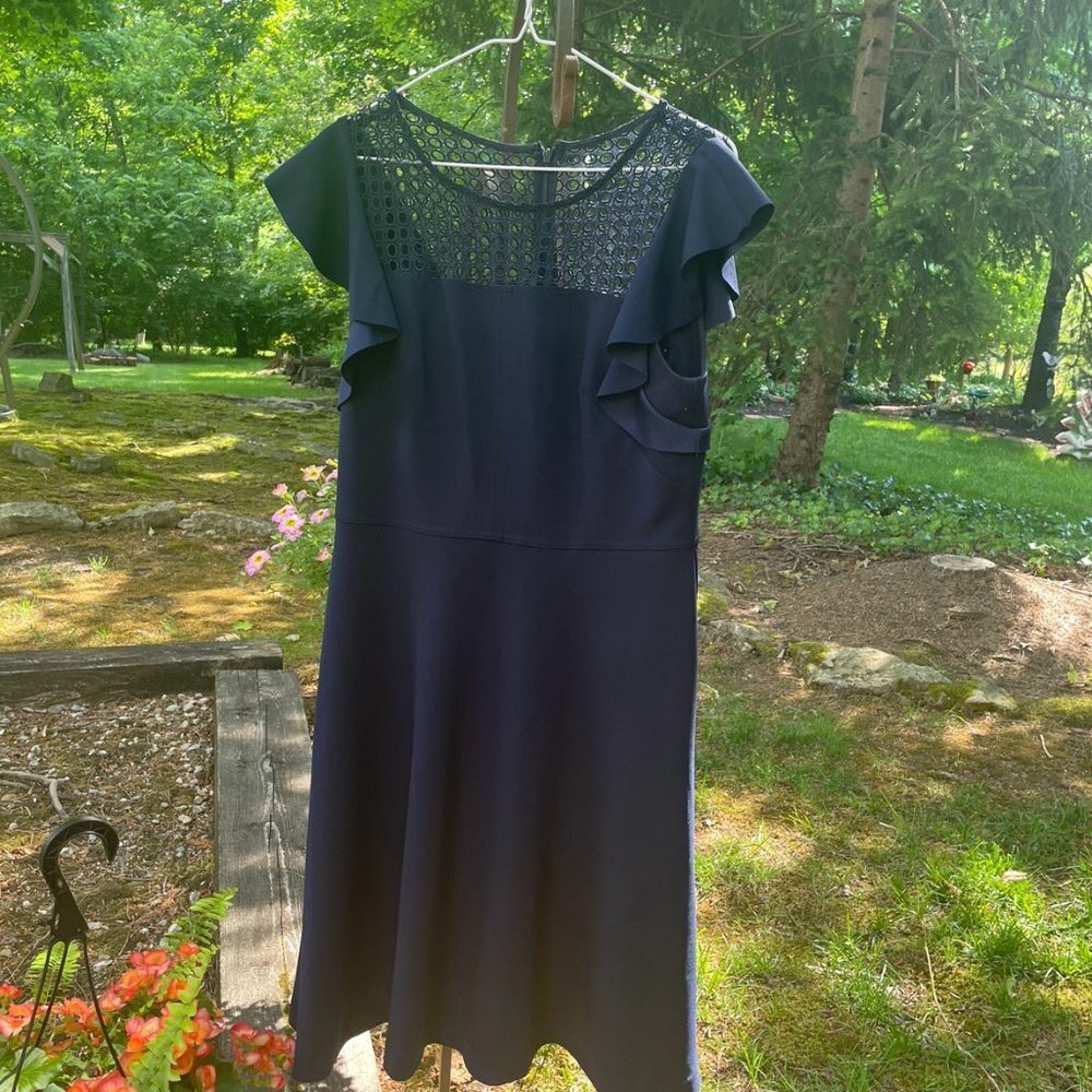 Taylor, size 10, navy dress - Picture 2 of 8